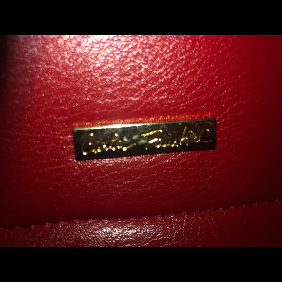 Brand New Red & Gold studded Backpack - Picture 6 of 8